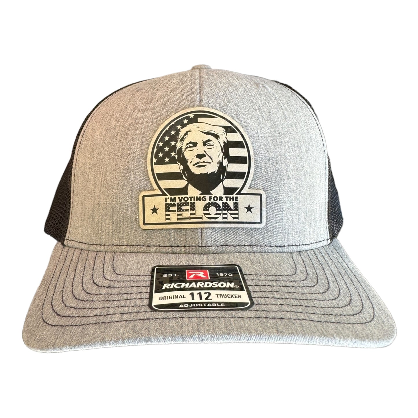 Voting For The Felon Patch Hat