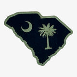 SC Palmetto Tree & Moon Acrylic Patch