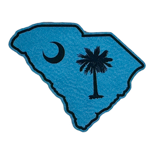 SC Palmetto Tree & Moon Acrylic Patch 2