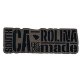 South Carolina Made leatherette Patch