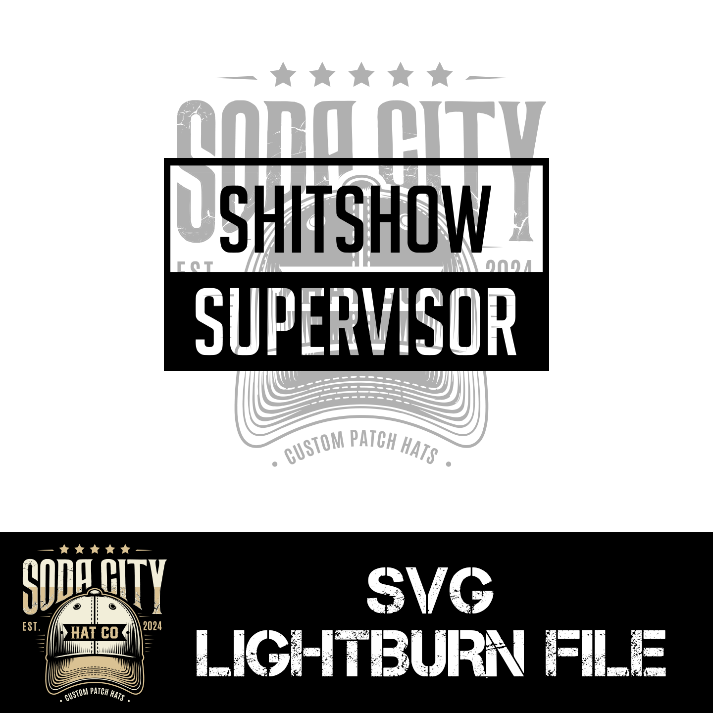 Shitshow Supervisor SVG