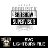 Shitshow Supervisor SVG